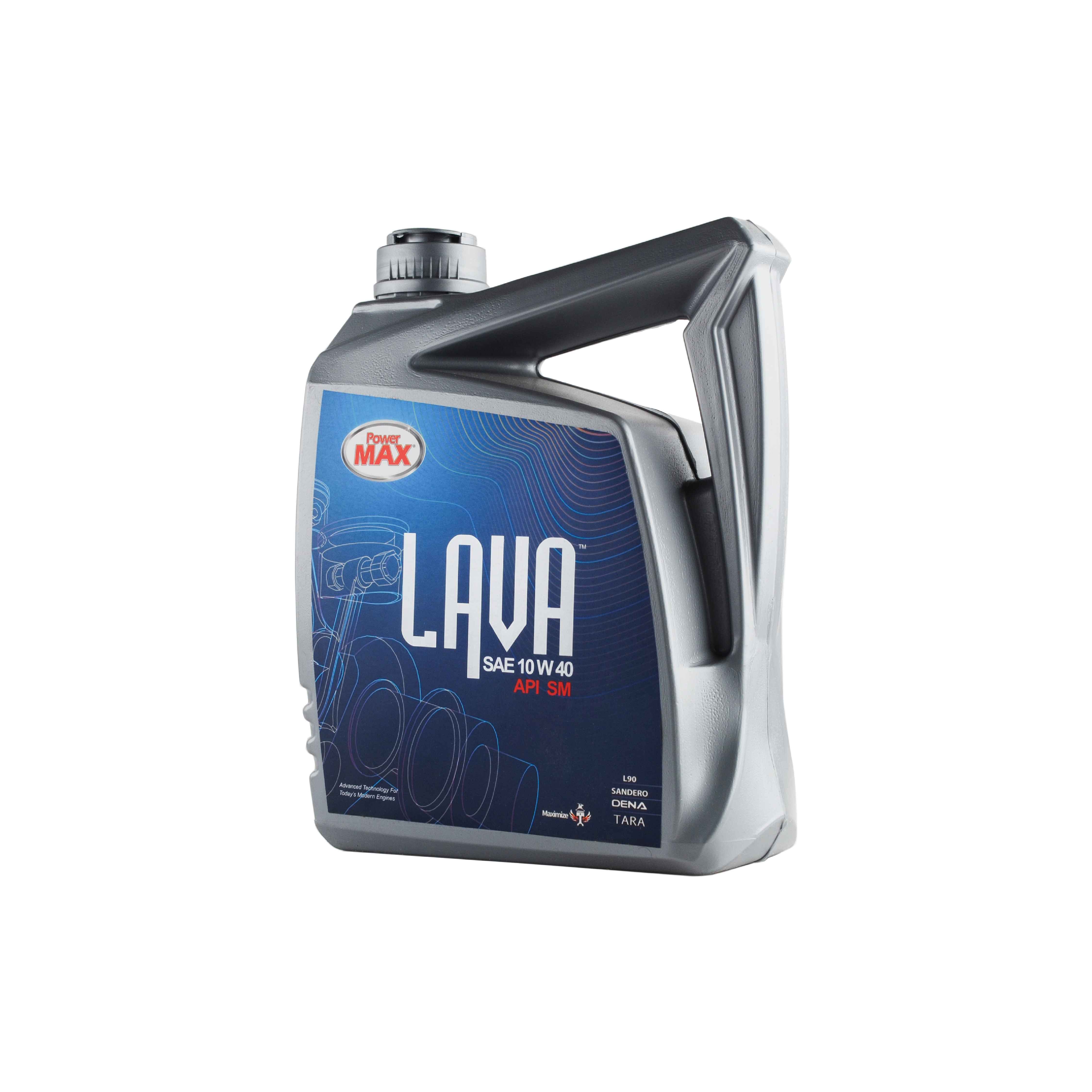 پاور ماکس روغن موتور 4 لیتری  لاوا   Lava10W40
