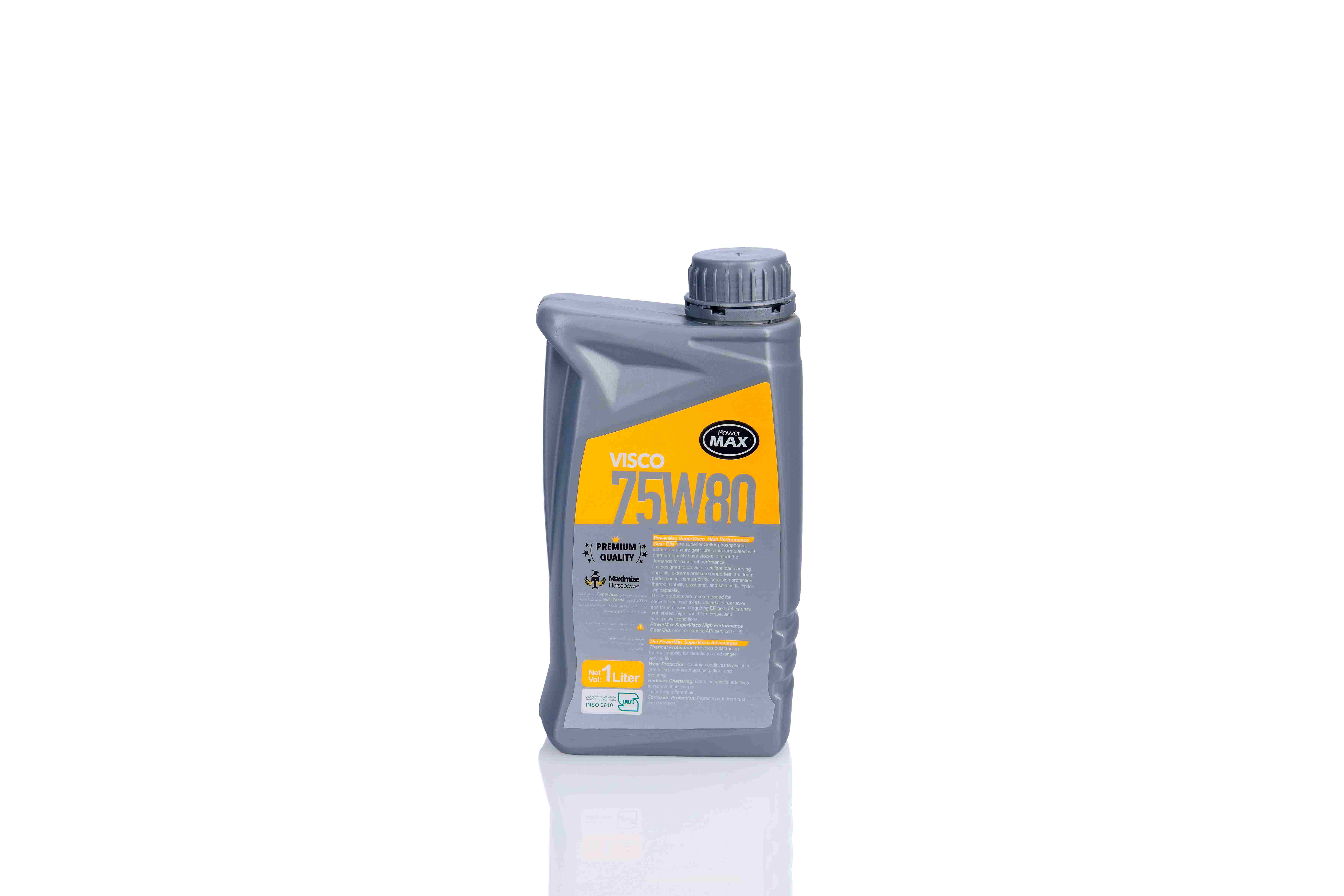 پاورماکس روغن دنده 1 لیتری   75W80